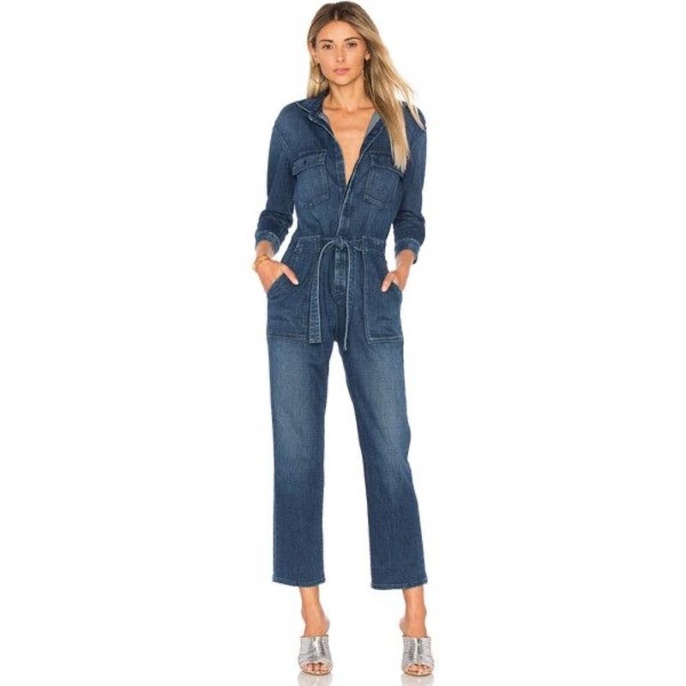 Revolve 3x1 Aikido Denim Jumpsuit Overall in Elsa Size Small